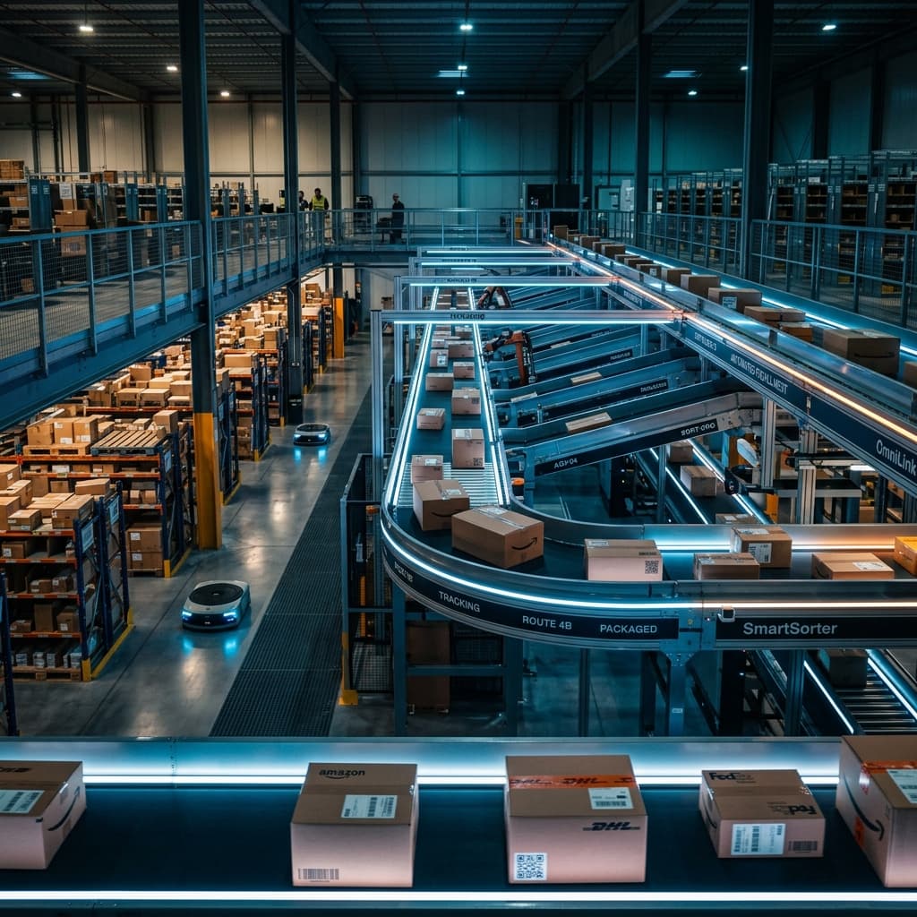 Logistics warehouse scale